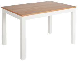 Collection Clifton Oak Veneer 4 Seater Table - Two Tone